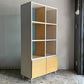 ウィルクハーン Wilkhahn ミナモ Minamo ファイリングシェルフ Filing Shelf ビーチ材 アルミフレーム アクリルパネル 2ドロワー 2列4段 コクヨ取扱い 現状品 ■