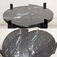 オックスデンマーク OX DENMARQ シングルデックテーブル SINGLE DECK TABLE 大理石×スチール ブラック ●