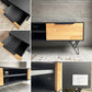 リビングハウス LIVING HOUSE. オッタシリーズ OTTA TVボード W150cm ローボード スチールレッグ 再生パイン無垢材 ナチュラルデザイン ♪