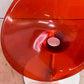 カルテル Kartell エロエス ERO S ダイニングチェア 1本脚 回転式 フィリップスタルク Philippe Starck スペースエイジ イタリアンモダン オレンジレッド ●