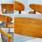 アクメファニチャー ACME Furniture トラッセル アームチェア TRESTLES ARM CHAIR ダイニングチェア ウォールナット ファブリックシート USビンテージスタイル 現状品 B ◎