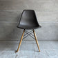 ハーマンミラー HermanMiller サイドシェルチェア ドゥエルレッグ DSW ジャバ JAVA ダークブラウン ポリプロピレン製 イームズ ミッドセンチュリー ♪
