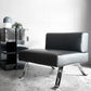 カッシーナ Cassina オンブラ OMBRA 512 ラウンジチェア 1Pソファ レザー ブラック シャルロット・ペリアン Charlotte Perriand ■