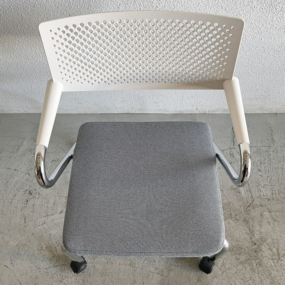 ヴィトラ vitra ビザロール Visaroll デスクチェア ミーティングチェア キャスターベース スタッキング アントニオ・チッテリオ B 〓