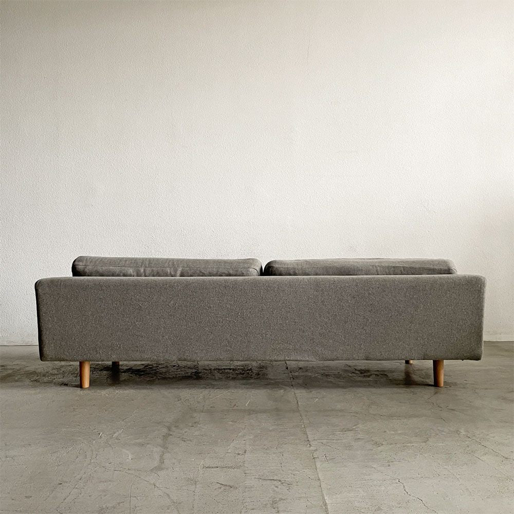 マルニ木工 maruni マルニコレクション ヒロシマ HIROSHIMA ワイド2シーターソファ W220cm ファブリック グレー系 深澤直人 定価￥603,900- 〓