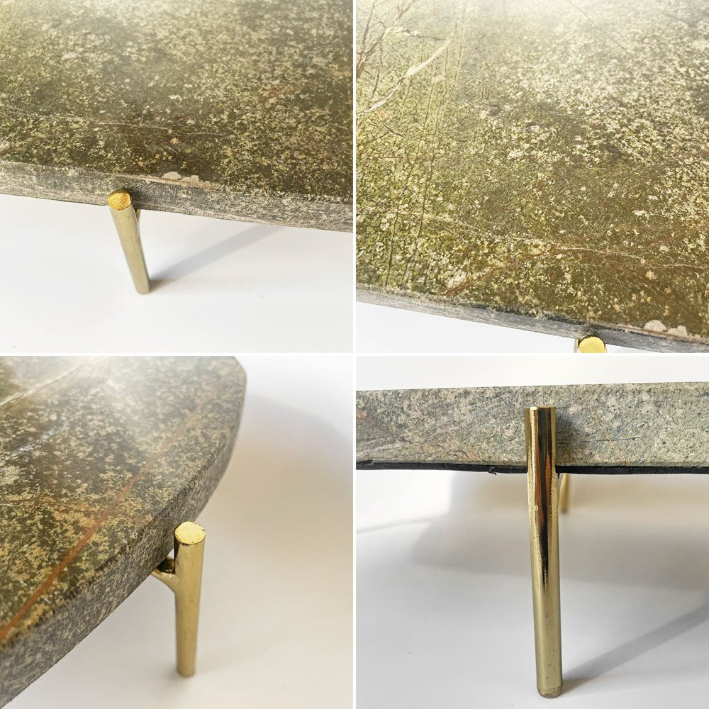 大理石×真鍮 台座 スタンド ディスプレイ台 プレート Lloyd's Antiques 購入品 ★