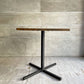 アクメファニチャー ACME Furniture グランビュー GRANDVIEW カフェテーブル オーク無垢材 スチール スクエア天板 インダストリアル 現状品 ♪