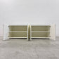 カッシーナ・イクスシー Cassina IXC. #256 フラット キャビネット FLAT Cabinet 4枚扉 サイドボード TYPE-E 大理石天板 × グロッシーホワイト ピエロ・リッソーニ デザイン 参考上代 約84万円の品 〓