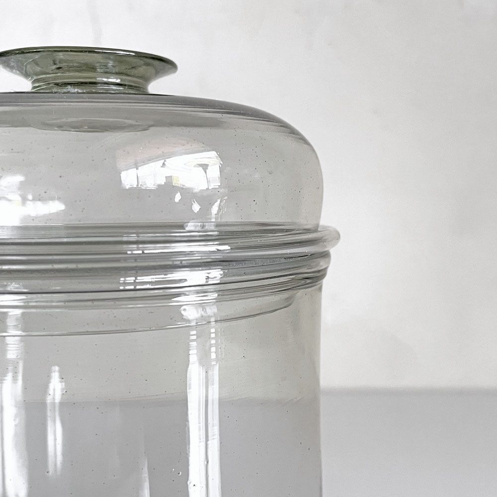 ピーターアイビー PETER IVY ピクルスジャー Pickles Jar ショート Short ガラス φ9 x 14 cm 流動研究所 現代作家 ■