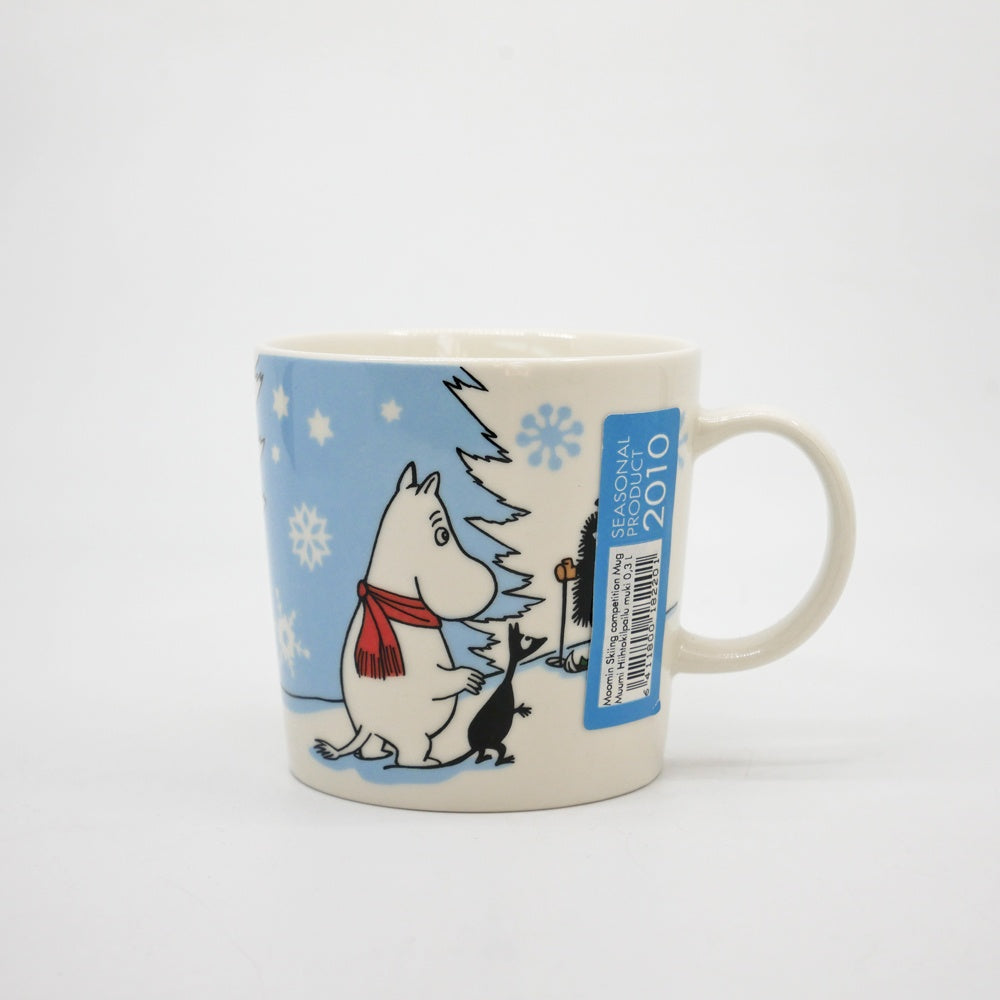 アラビア ARABIA ムーミンマグ MOOMIN スキー競技 Moomin Skiing competition 2010 冬限定 ●
