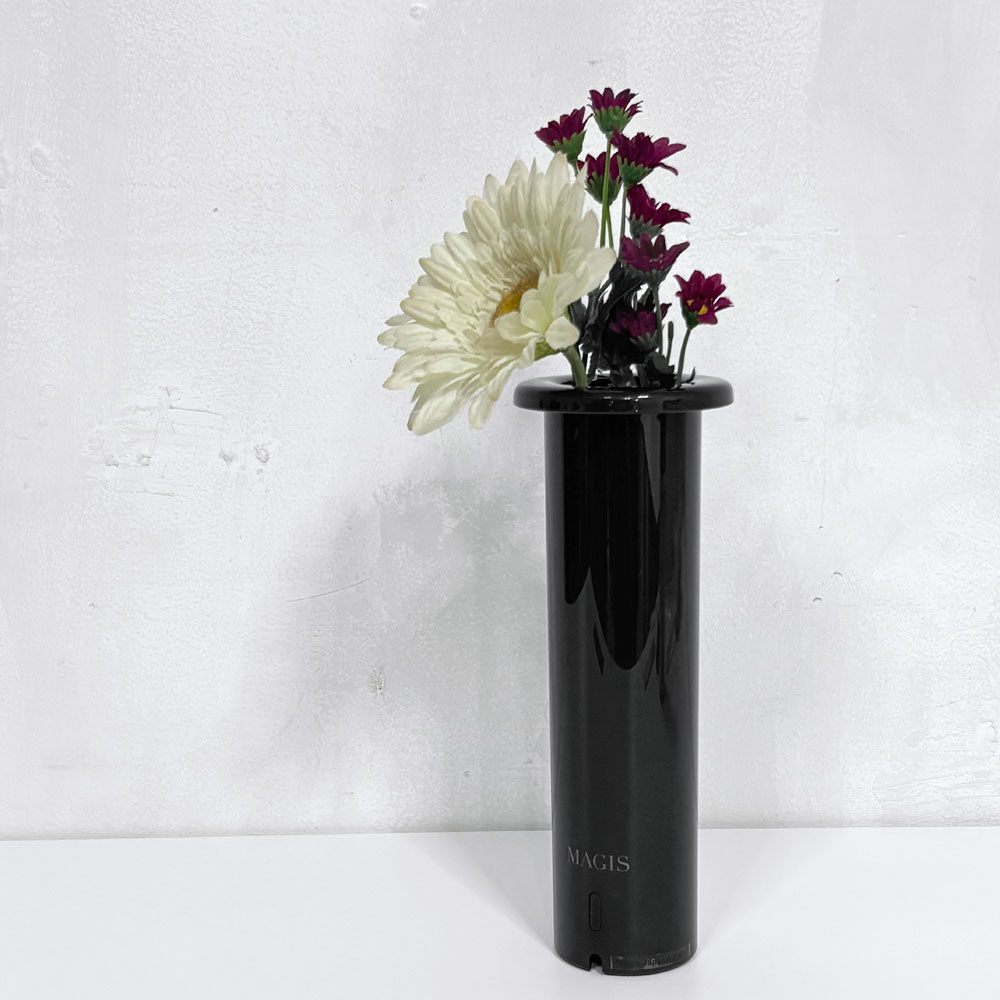 マジス MAGIS ブーケ Bouquet ポータブルランプ フラワーベース ブラックブラウン 内蔵型LED 調光可 箱付 ブロリアート・トラヴェルソ 定価￥39,600- 未使用品  ●