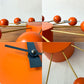 ヴィトラ Vitra ジョージネルソン George Nelson ボールクロック オレンジ ネルソンクロック ウォールクロック ミッドセンチュリー 動作確認済み 正規品 ★