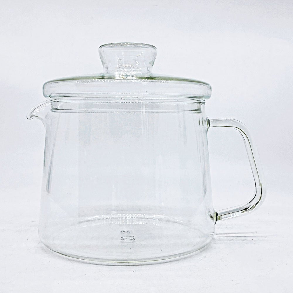 ショット・マインツ SCHOTT MAINZ イエナグラス ガラス ティーポット 蓋付 ドイツビンテージ ●