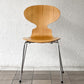 フリッツハンセン Fritz Hansen アントチェア 4本脚 ナチュラルビーチ ラッカー アルネ・ヤコブセン 北欧家具 A ◇