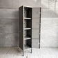 リオン LYON 4段スチールロッカー Standard Steel Four Tier Locker ダブグレー フック付 インダストリアル 店舗什器 ♪