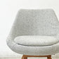 モモナチュラル Momo Natural モールドラウンドチェア MOLD ROUND M-ROUND CHAIR EM ダイニングチェア 回転式 オーク材 カバーリング仕様 定価￥49,000- ●