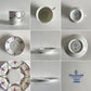 アビランド HAVILAND アルトワ Artois ティーポット＆シュガーポット＆クリーマー＆カップ＆ソーサー＆プレート 全15点セット リモージュ フランスビンテージ 〓