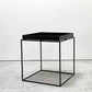 ヘイ HAY トレイテーブル Tray Table コーヒーテーブル センターテーブル Mサイズ ブラック W40cm スクエア 2Way 北欧 デンマーク モダン 定価￥42,900- C●