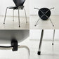 フリッツハンセン Fritz Hansen セブンチェア ダイニングチェア カラードアッシュ ブラック アルネ・ヤコブセン 北欧 デンマーク 定価75,680円 美品 B ●