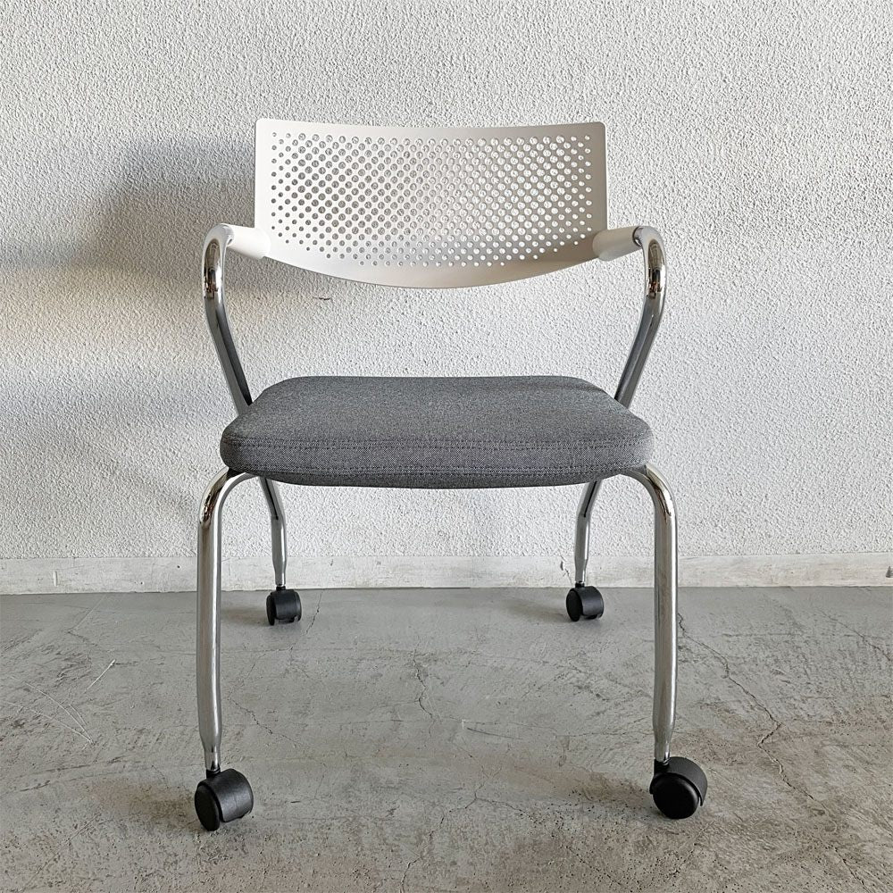 ヴィトラ vitra ビザロール Visaroll デスクチェア ミーティングチェア キャスターベース スタッキング アントニオ・チッテリオ A 〓