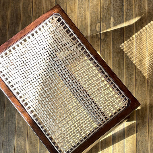 ピエールジャンヌレ Pierre Jeanneret ロースツール Low Stool ビルマチーク リプロダクト品 ◎