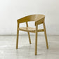 ムート muuto カバーアームチェア Cover Armchair ダイニングチェア 板座 オークカラー 定価￥106,700- A ●