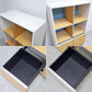 ウィルクハーン Wilkhahn ミナモ Minamo ファイリングシェルフ Filing Shelf オーク材 アルミフレーム アクリルパネル 2ドロワー 2列3段 コクヨ取扱い ●