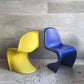ヴィトラ vitra パントンチェア Panton Chair イエロー 屋内外使用可 ヴェルナー・パントン 旧モデル 廃番カラー ミッドセンチュリー スペースエイジ B♪