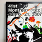 カトリン・オリン Katrín Ólina "Montreux Jazz Festival 2007" ポスター 第41回モントルー・ジャズ・フェスティバル 額装品 ●
