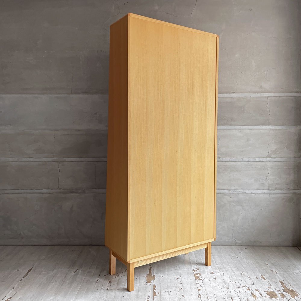 イデー IDEE アントン ブックシェルフ ANTON BOOKSHELF ナチュラル ホワイトアッシュ材 オープンシェルフ 本棚 希少廃番カラー 現行定価¥219,900- 美品 ♪