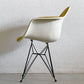 ハーマンミラー Herman Miller MFS製 アームシェルチェア FRP アプホルスター エッフェルベース ミッドセンチュリー イームズ ビンテージ 現状品 ◇