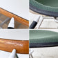 ハーマンミラー Herman Miller サイドシェルチェア セカンド 2nd ビンテージ アプホルスター スクールベース 肘掛けテーブル付 イームズ ミッドセンチュリー C ◇