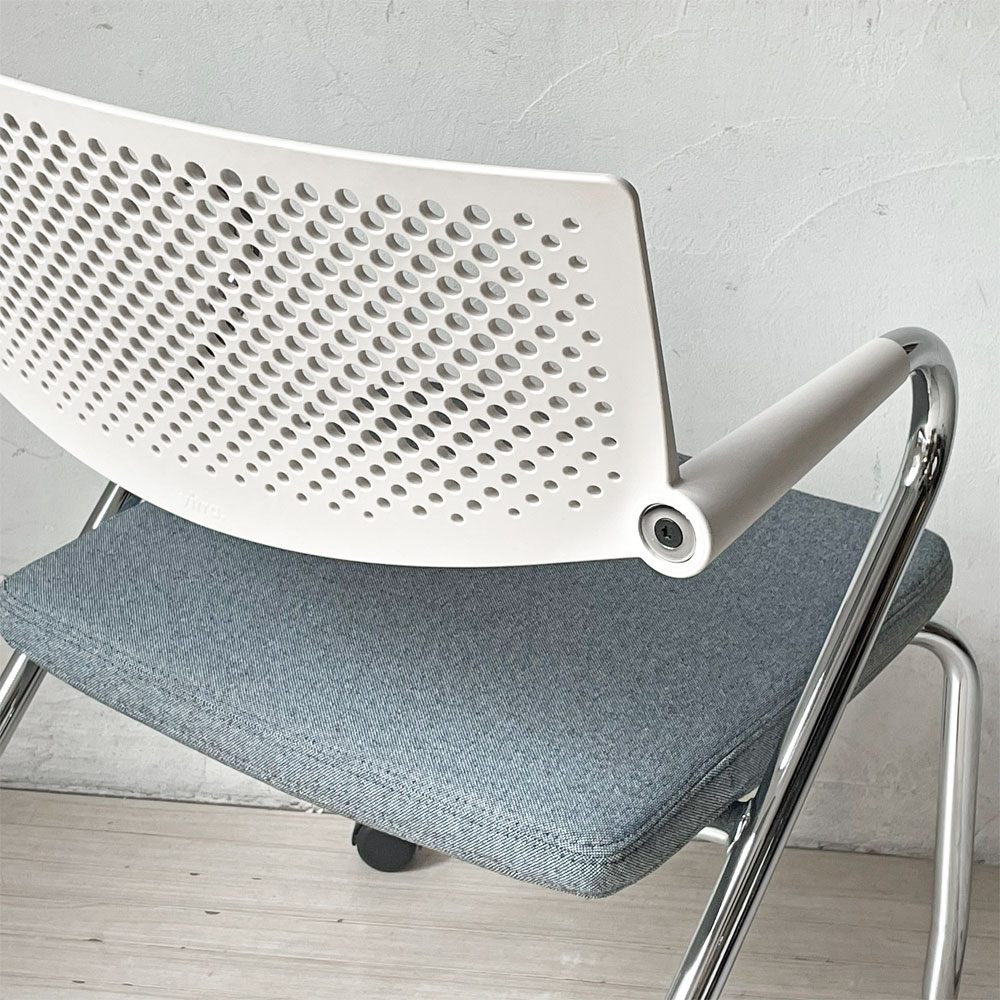 ヴィトラ vitra ビザロール Visaroll デスクチェア ミーティングチェア キャスターベース スタッキング アントニオ・チッテリオ A ★