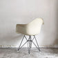 ハーマンミラー Herman Miller アームシェルチェア セカンド 2nd FRP パーチメント すっぴんモデル エッフェルベース イームズ ミッドセンチュリー ■