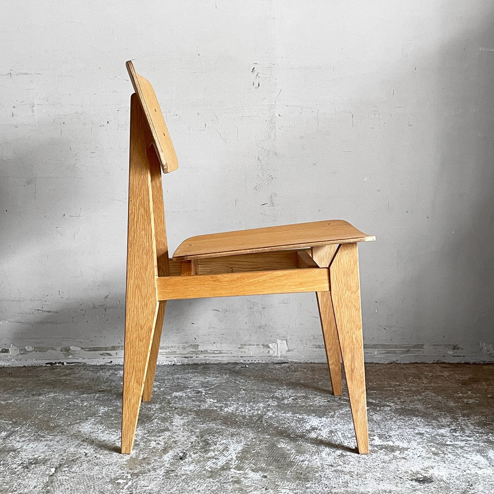 モーブレーワークス MOBLEY WORKS オーク材 ダイニングチェア プライウッド ナチュラル モダン W42cm 鰤岡力也 ■