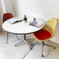 ハーマンミラー Herman Miller コントラクトテーブル Contract table ラウンド ホワイト Φ106cm C&R イームズ ミッドセンチュリー ★