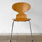 フリッツハンセン Fritz Hansen アントチェア 4本脚 ナチュラルビーチ ラッカー アルネ・ヤコブセン 北欧家具 A ◇
