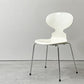 フリッツハンセン Fritz Hansen アントチェア ANT CHAIR アリンコチェア 4本脚 ホワイト ラッカー アルネ・ヤコブセン デンマーク 北欧家具 B ●