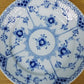 ロイヤルコペンハーゲン ROYAL COPENHAGEN ブルーフルーテッド ハーフレース プレート 15cm 北欧食器 Ａ ◎