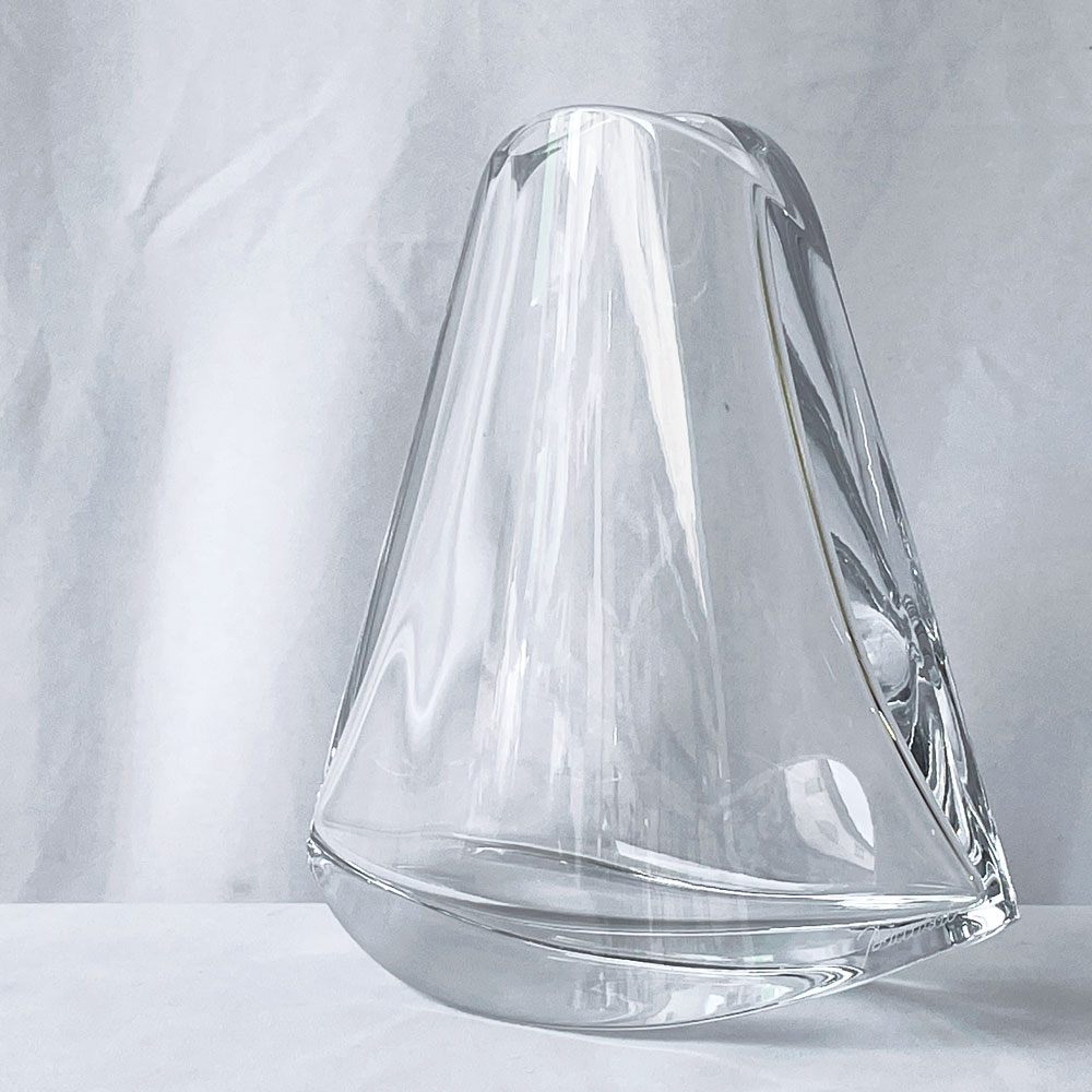 バカラ Baccarat メトロノーム Metronome フラワーベース flower vase 花器 花瓶 クリスタル フランス ◇