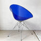 カルテル Kartell エロエス ERO S ダイニングチェア コバルト 4本脚 フィリップ・スタルク スペースエイジ イタリア 参考定価￥93,400- 廃盤 ★