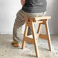 石巻工房 Ishinomaki Laboratory 石巻 ハイスツール ISHINOMAKI HIGH STOOL ウェスタンレッドシダー材 芦沢 啓治 H55 クラフト家具 ■