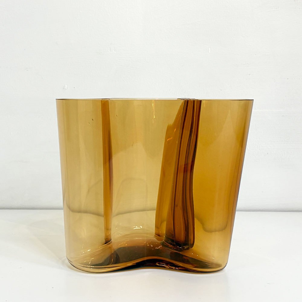 イッタラ iittala アルヴァ アアルト コレクション Alvar Aalto Collection ベース フラワーベース 花瓶 コッパー H16cm フィンランド 北欧雑貨 ●