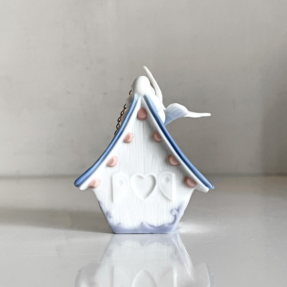 リヤドロ LLADRO ホームスイートホーム home sweet home クリスマスオーナメント 箱付 陶器 ビンテージ スペイン ■