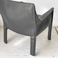カッシーナ Cassina 414 CAB キャブチェア ラウンジチェア アームチェア 1シーター 本革 マリオ・ベリーニ 参考価格約65万 ★