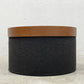ソフトライン SOFTLINE ドラムスパフ DRUMS POUF スツール リビングテーブル ウォールナットトレイ Φ60cm アクタス取扱 定価￥69,300-