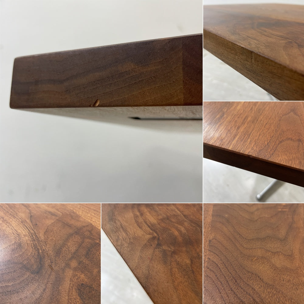 グリニッチ greeniche カフェテーブル Cafe Table 800×600×610 ウォールナット無垢材 Xレッグ ●