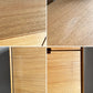 タイムアンドスタイル TIME&STYLE ホリゾンタルコンポジションキャビネット HORIZONTAL Composition Cabinet オーク材 W90cm ナチュラルモダン ■