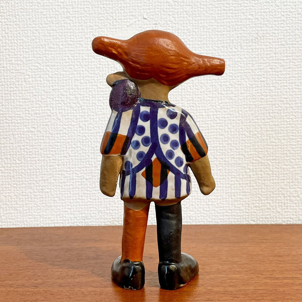 グスタフスベリ GUSTVSBERG 長くつ下のピッピ オブジェ 置物 リサ・ラーソン Lisa Larson スウェーデン 北欧雑貨 北欧ビンテージ ◎