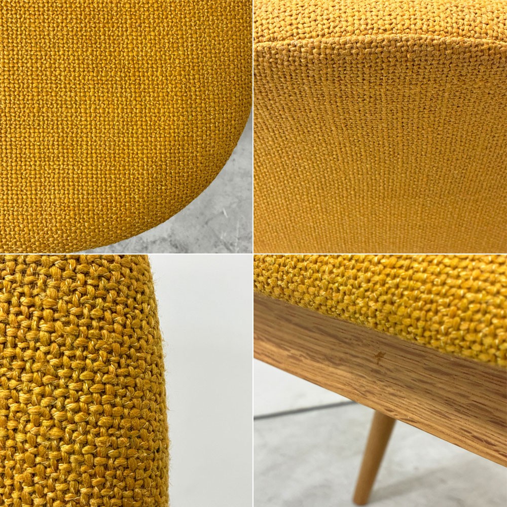 イデー IDEE コショネチェア COCHONNET CHAIR ダイニングチェア オーク材 ナチュラル ファブリック マスタード モダン B ●